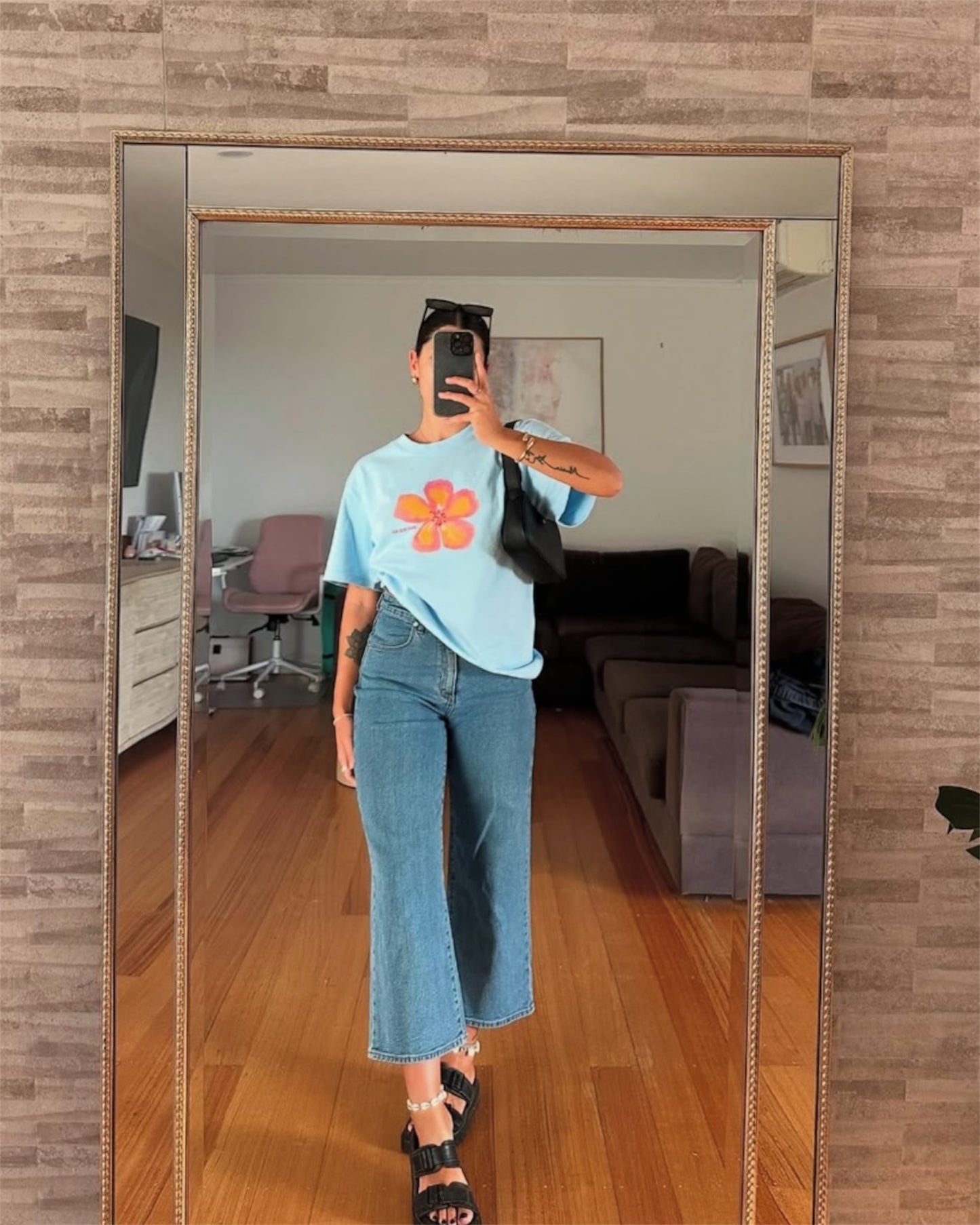 Tropical Tee - Blue